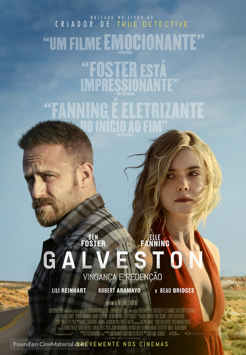 Galveston - Portuguese Movie Poster