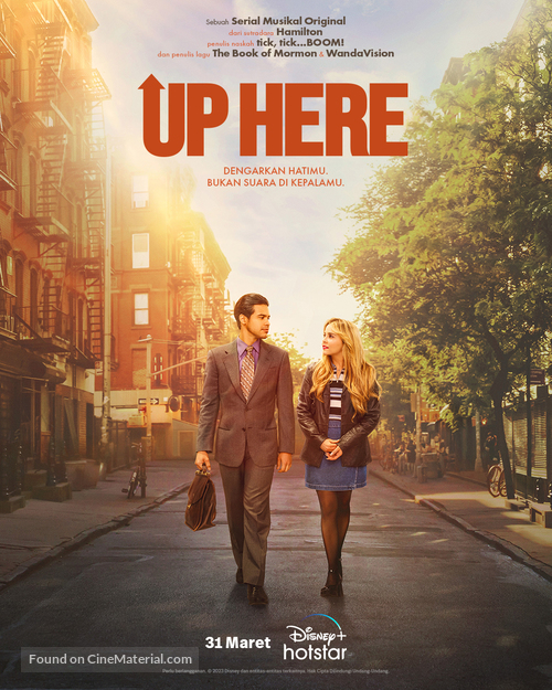 &quot;Up Here&quot; - Indonesian Movie Poster