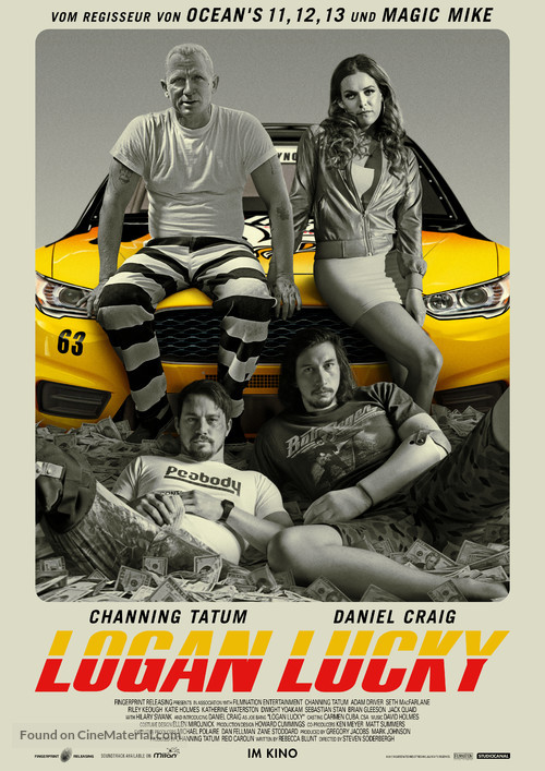 Logan Lucky - German Movie Poster