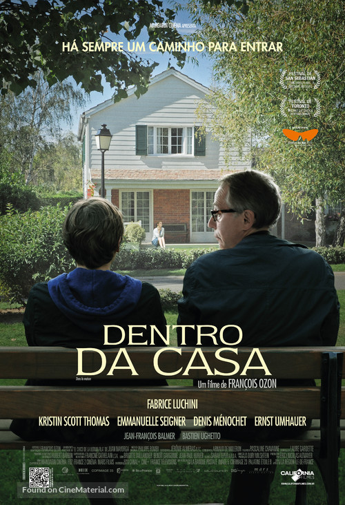 Dans la maison - Brazilian Movie Poster