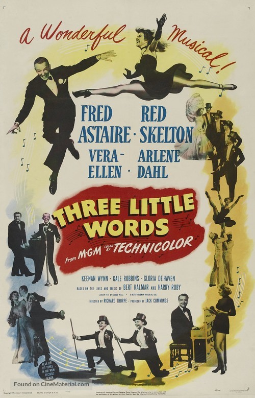 Three Little Words - Movie Poster