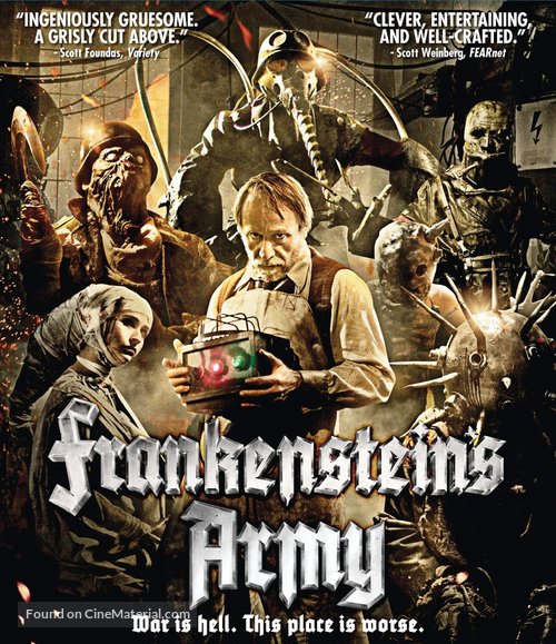 Frankenstein&#039;s Army - Blu-Ray movie cover