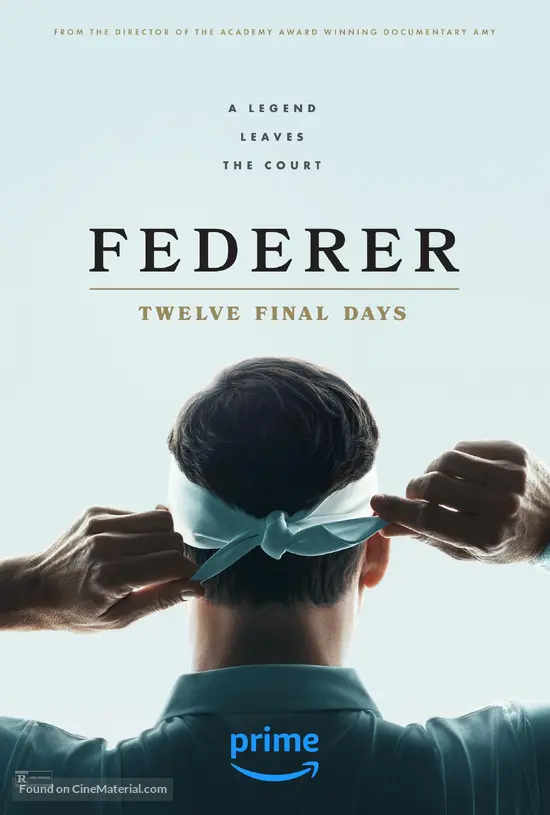 Federer: Twelve Final Days - British Movie Poster