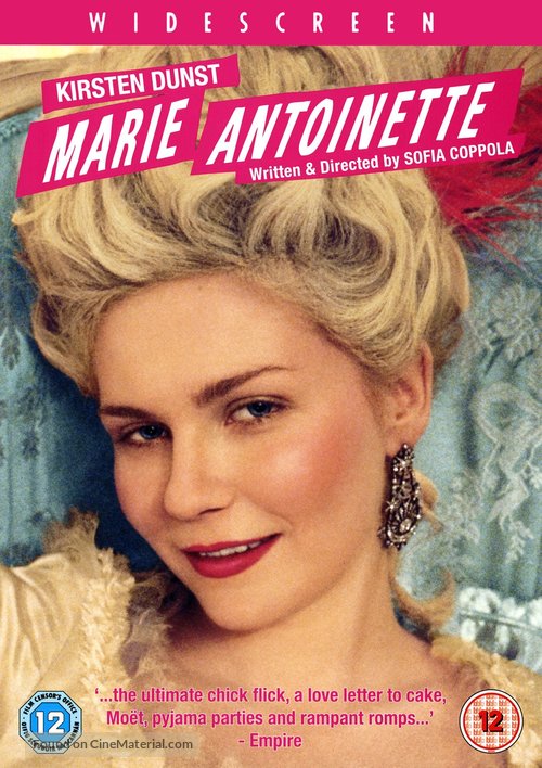 Marie Antoinette - British Movie Cover