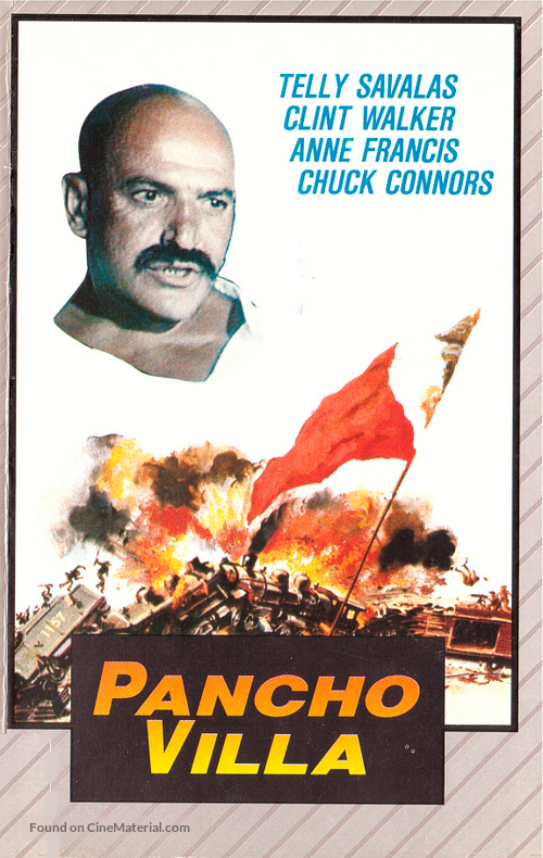 Pancho Villa - Finnish VHS movie cover