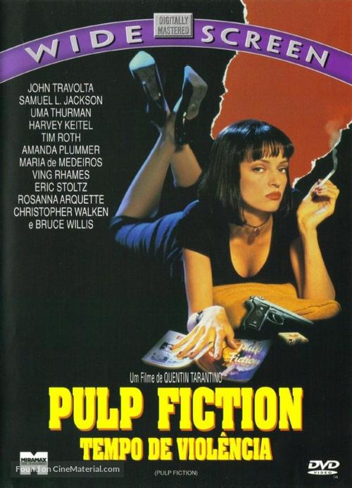 Pulp Fiction - Brazilian Movie Cover
