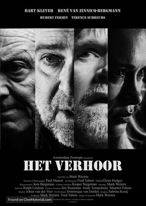 Het Verhoor (2018) Dutch movie poster