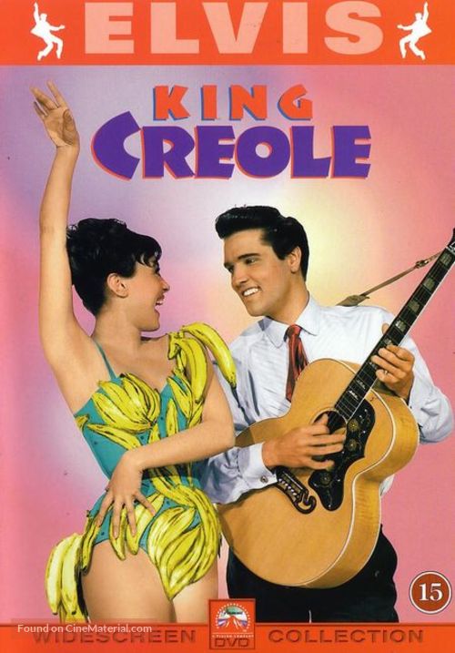 King Creole - Danish DVD movie cover