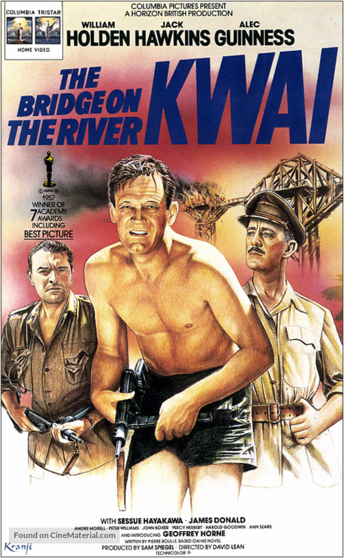 The Bridge on the River Kwai - VHS movie cover