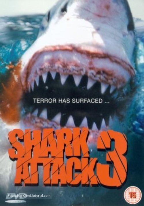 Shark Attack 3: Megalodon - British Movie Cover