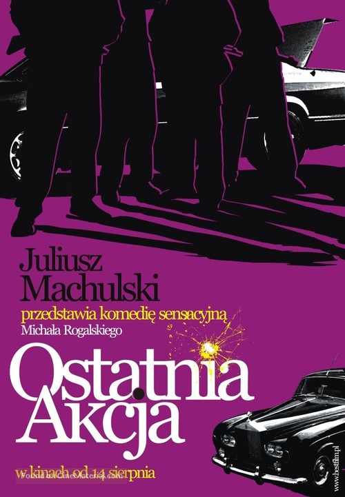 Ostatnia akcja - Polish Movie Poster
