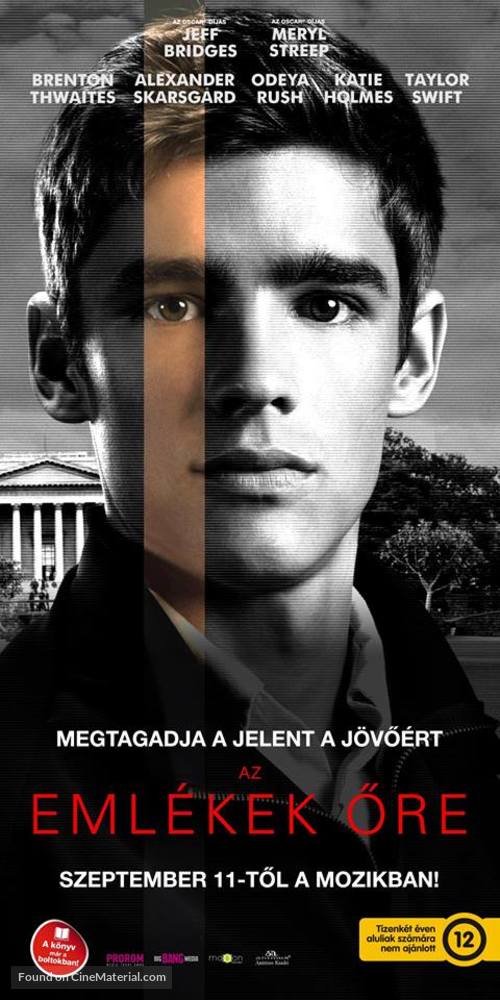 The Giver - Hungarian Movie Poster