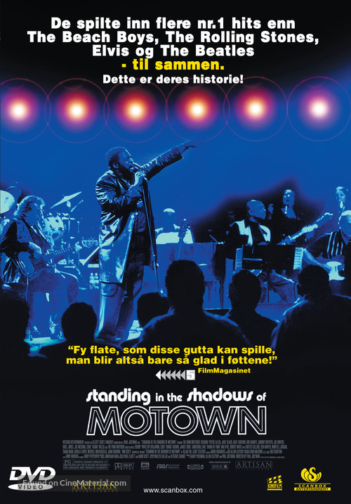 Standing in the Shadows of Motown - Norwegian Movie Cover