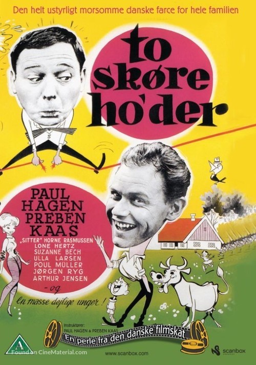 To sk&oslash;re ho&#039;der - Danish DVD movie cover