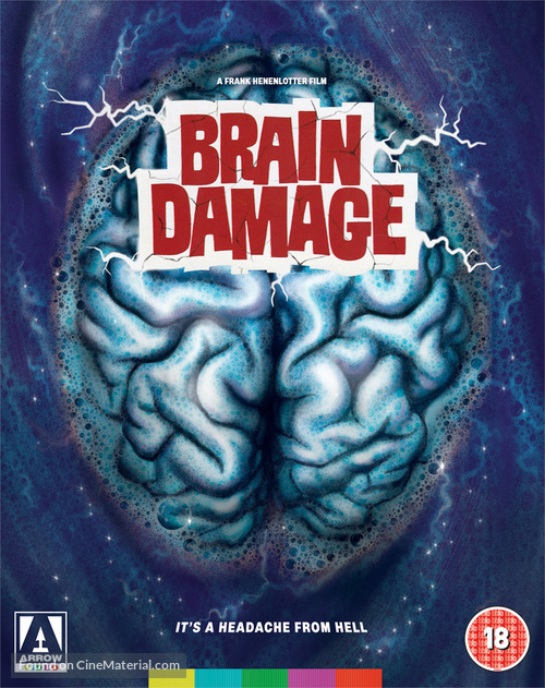 Brain Damage - British Blu-Ray movie cover
