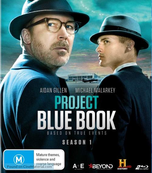 &quot;Project Blue Book&quot; - Australian Blu-Ray movie cover