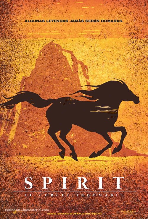 Spirit: Stallion of the Cimarron - Spanish Movie Poster
