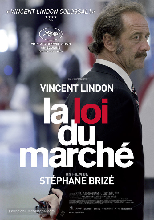 La loi du march&eacute; - Belgian Movie Poster