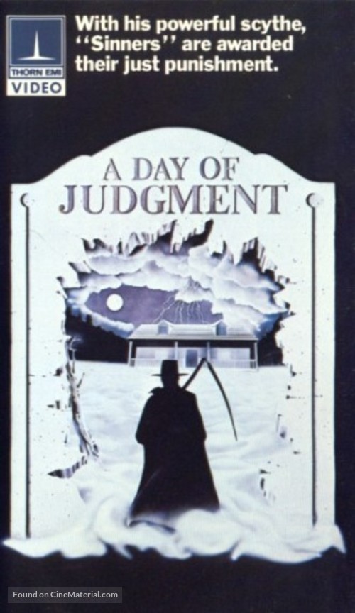 A Day of Judgment - VHS movie cover