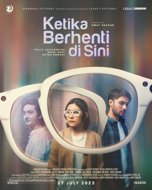 Ketika Berhenti di Sini - Indonesian Movie Poster