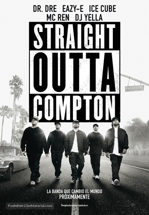 Straight Outta Compton - Spanish Movie Poster