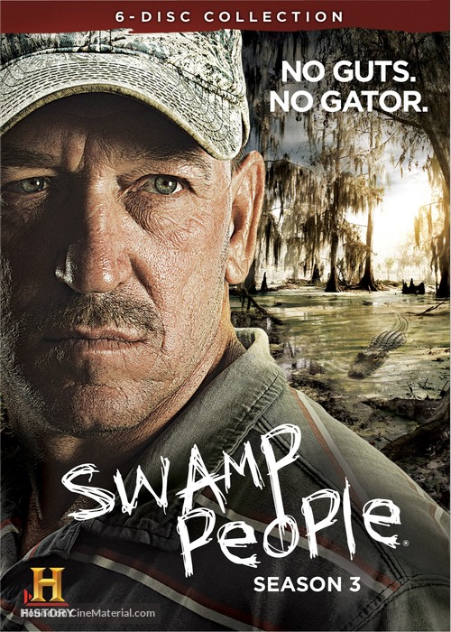 &quot;Swamp People&quot; - DVD movie cover