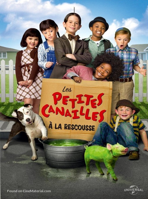 The Little Rascals Save the Day - French DVD movie cover