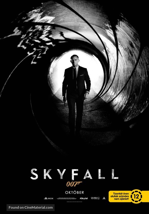 Skyfall - Hungarian Movie Poster