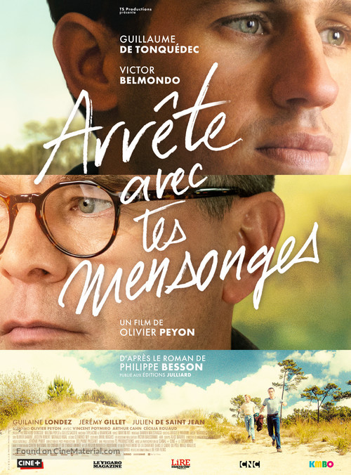 Arr&ecirc;te avec tes mensonges - French Movie Poster