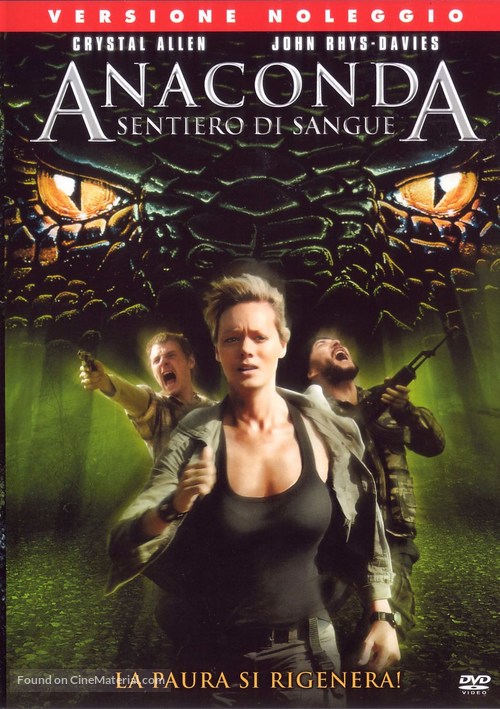 Anaconda 4: Trail of Blood - Italian Movie Cover