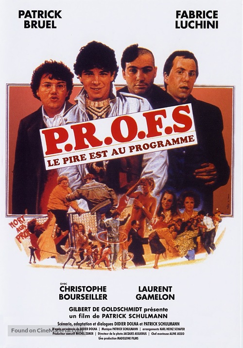 P.R.O.F.S. - French DVD movie cover