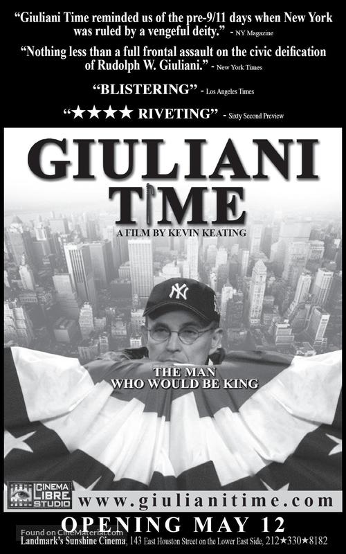 Giuliani Time - poster