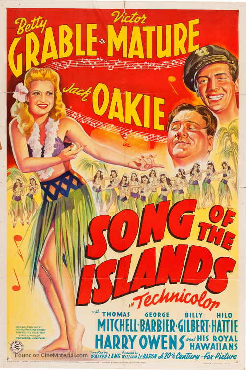 Song of the Islands - Movie Poster