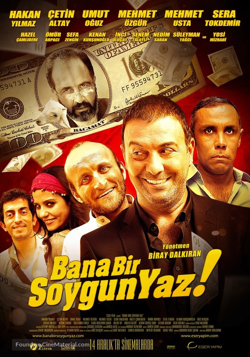 Bana Bir Soygun Yaz - Turkish Movie Poster