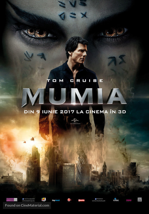 The Mummy - Romanian Movie Poster