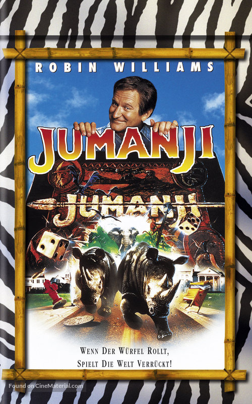 Jumanji - German VHS movie cover