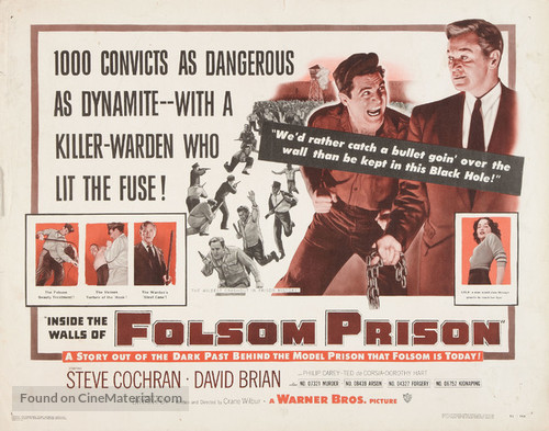 Inside the Walls of Folsom Prison - Movie Poster