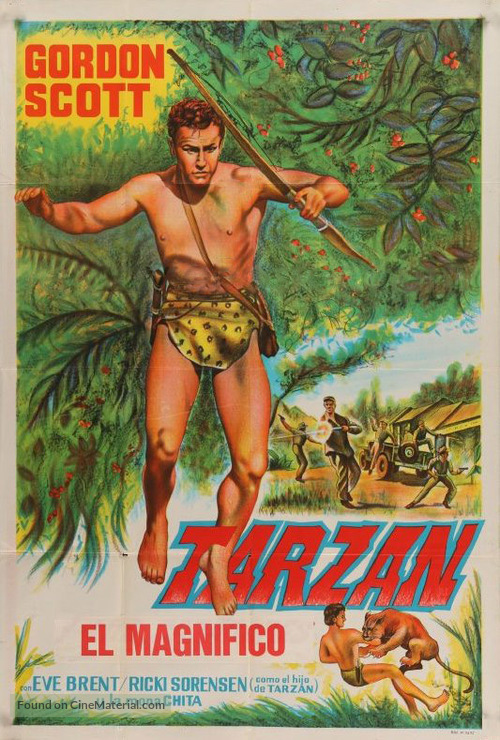 Tarzan the Magnificent - Argentinian Movie Poster