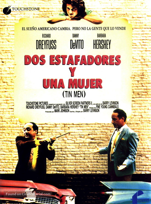 Tin Men - Spanish DVD movie cover