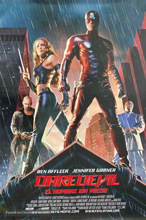 Daredevil - Mexican Movie Poster