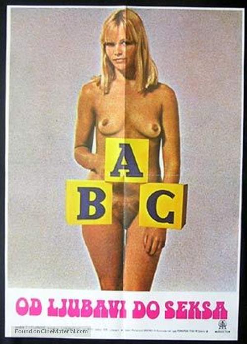 The ABC of Love and Sex: Australia Style - Yugoslav Movie Poster