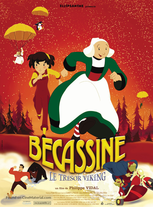 B&eacute;cassine - Le tr&eacute;sor viking - French Movie Poster