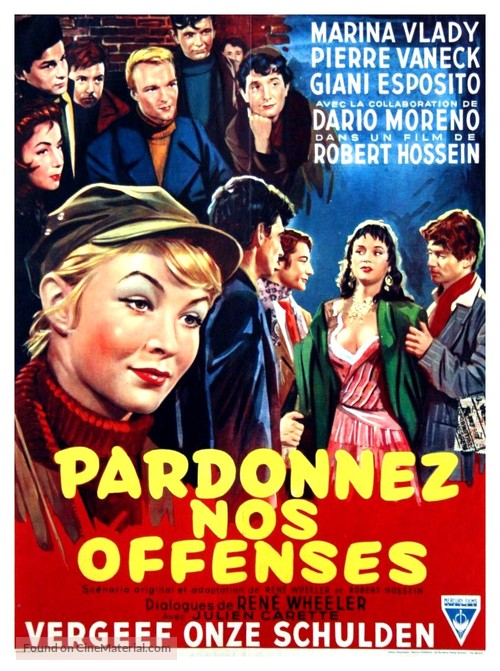 Pardonnez nos offenses - Belgian Movie Poster