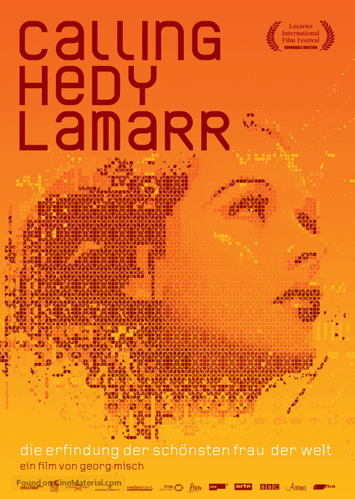 Calling Hedy Lamarr - German Movie Poster