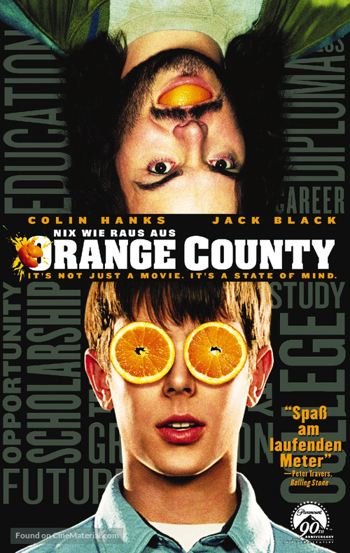 Orange County - German DVD movie cover