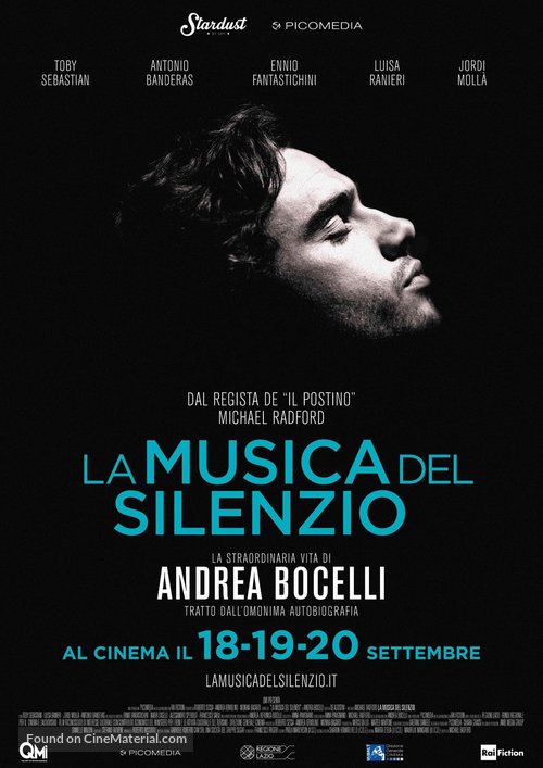 La musica del silenzio - Italian Movie Poster