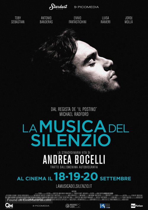 La musica del silenzio - Italian Movie Poster