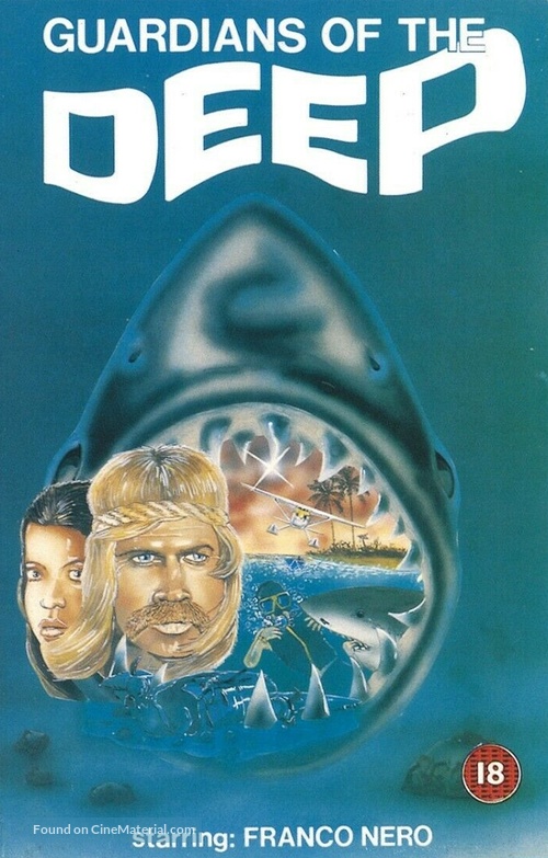Cacciatore di squali, Il - British VHS movie cover
