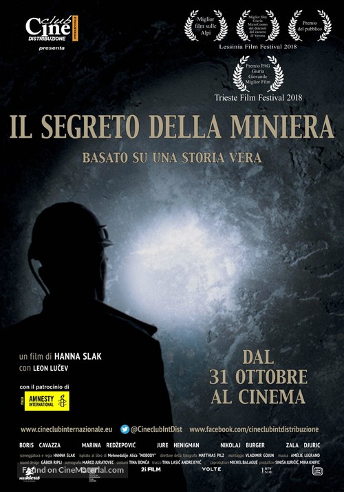 The Miner - Italian Movie Poster
