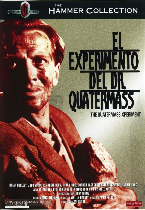 The Quatermass Xperiment - Spanish Movie Cover